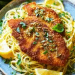 Crispy Lemon Chicken Spaghetti For Spring
