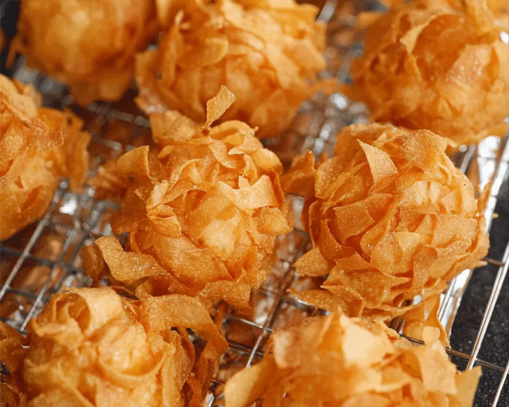 Crunchy Shrimp Balls For Spring