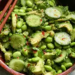 Cucumber Edamame Salad For Spring Dinner
