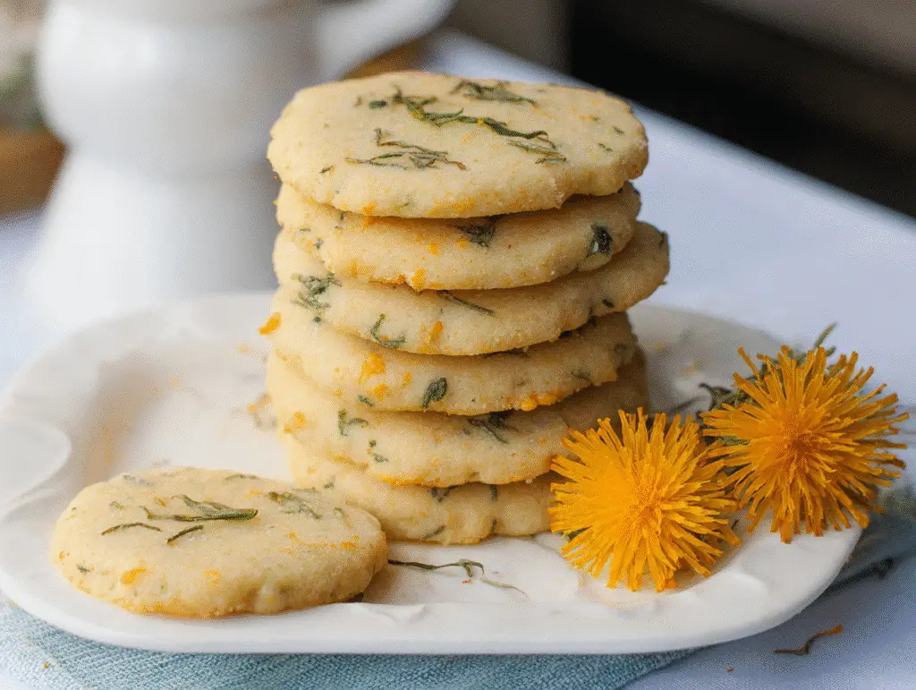 Dandelion Cookies