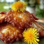 Dandelion Fritters