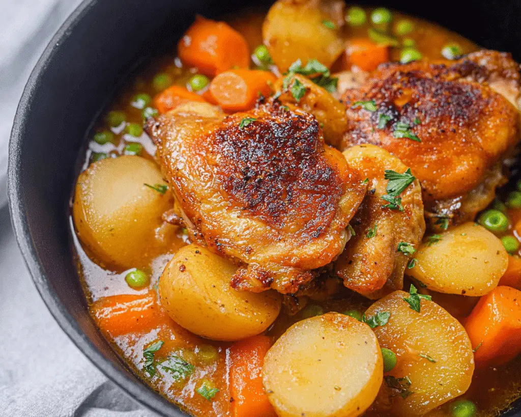 Dutch Oven Chicken Thighs For Spring
