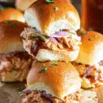 Easy BBQ Ground Turkey Sliders