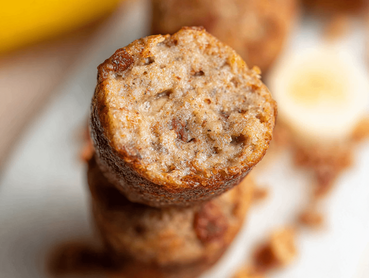 Easy Banana Bread Bites