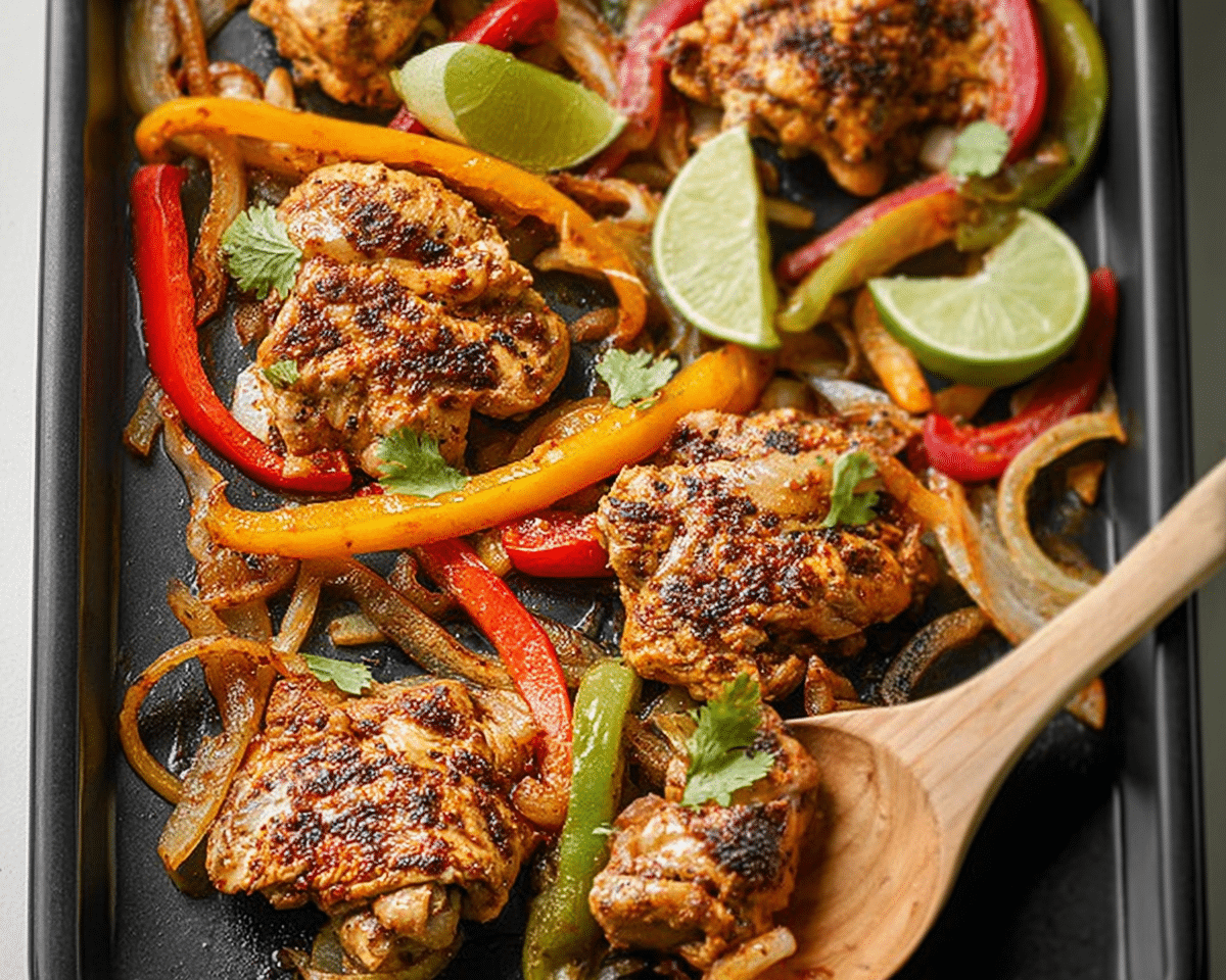 Easy Chicken Thigh Fajitas For Spring