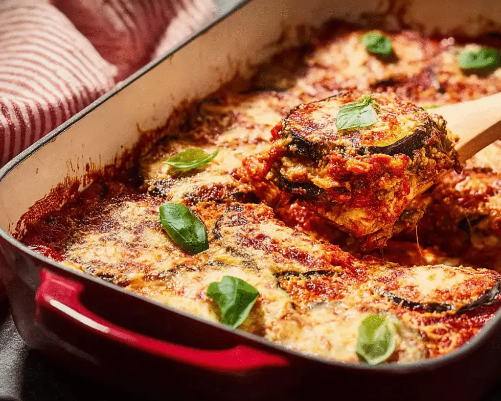 Eggplant Parmesan Casserole For Spring