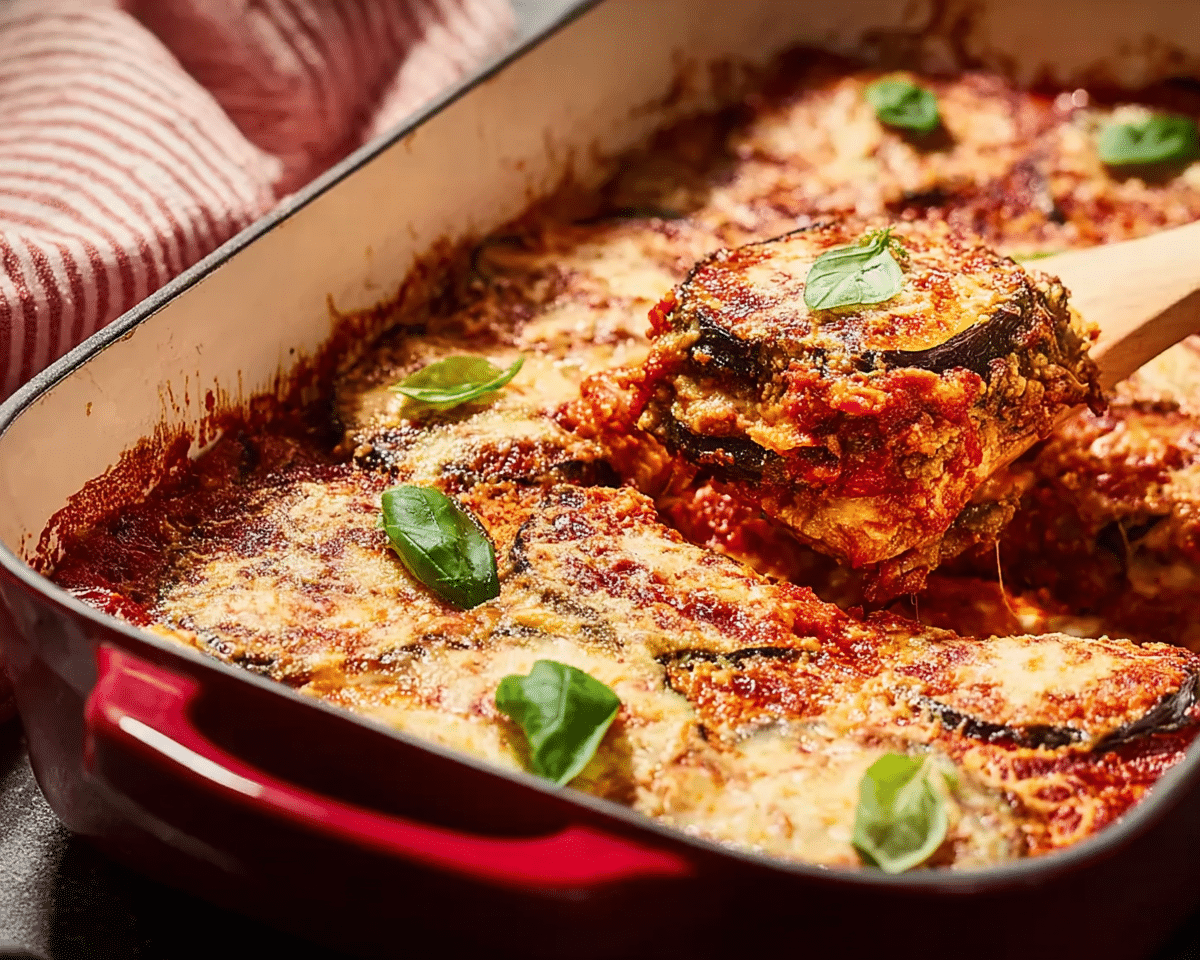 Eggplant Parmesan Casserole For Spring