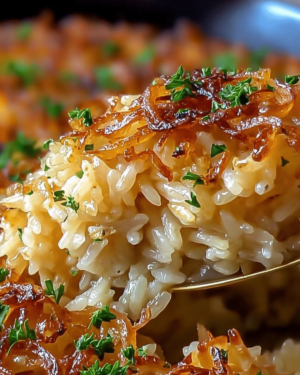 French Onion Butter Rice