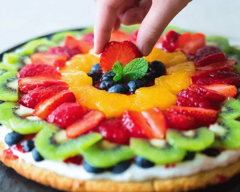 Fruit Pizza For Spring Desserts