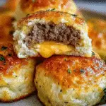 Garlic Parmesan Cheeseburger Bombs For Spring Dinner