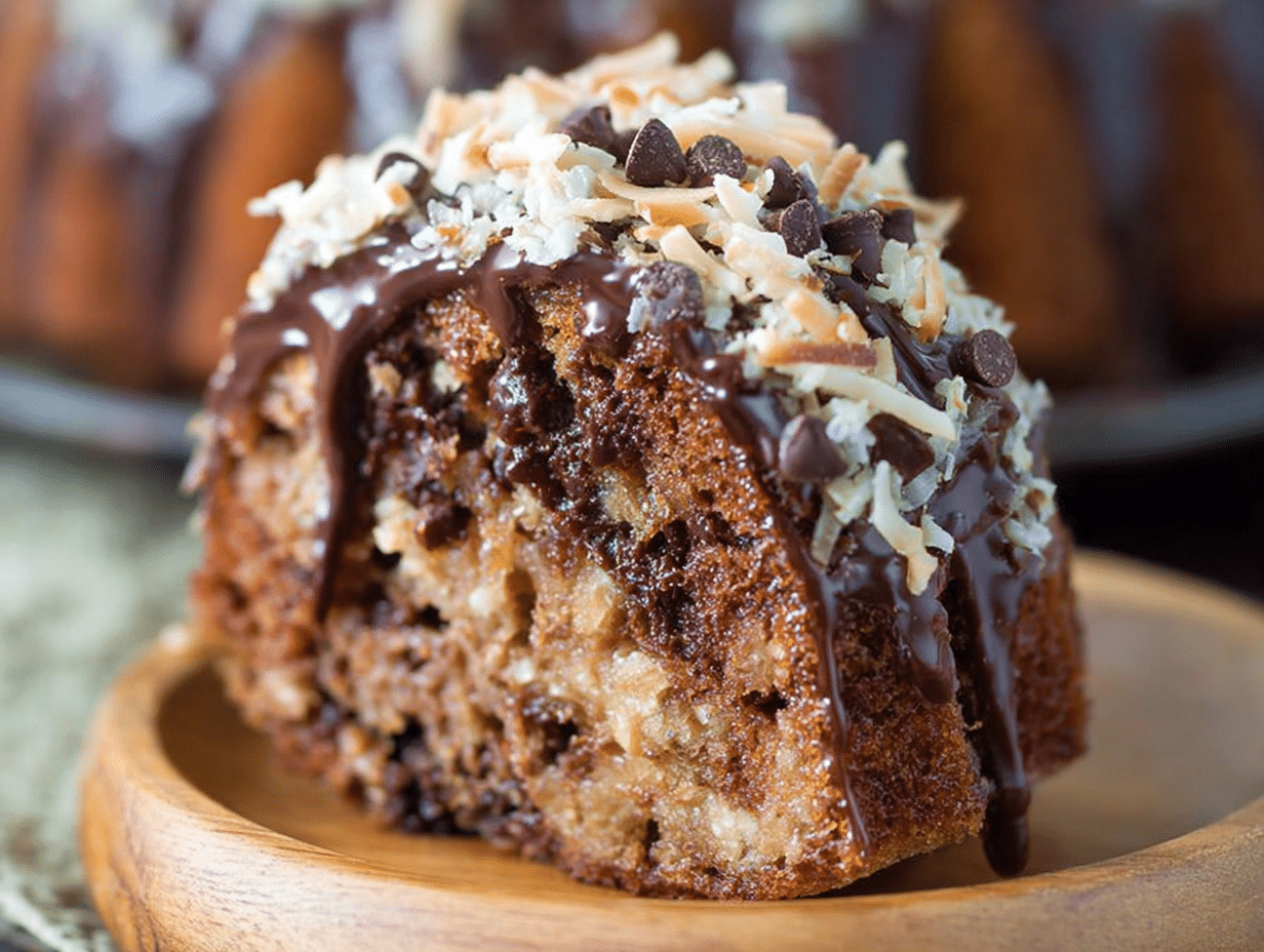 German Chocolate Bundt Cake