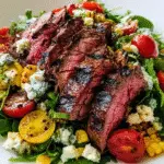 Grilled Balsamic Steak Salad For Spring Dinner