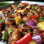 Hawaiian Chicken Sheet Pan For Spring Dinner