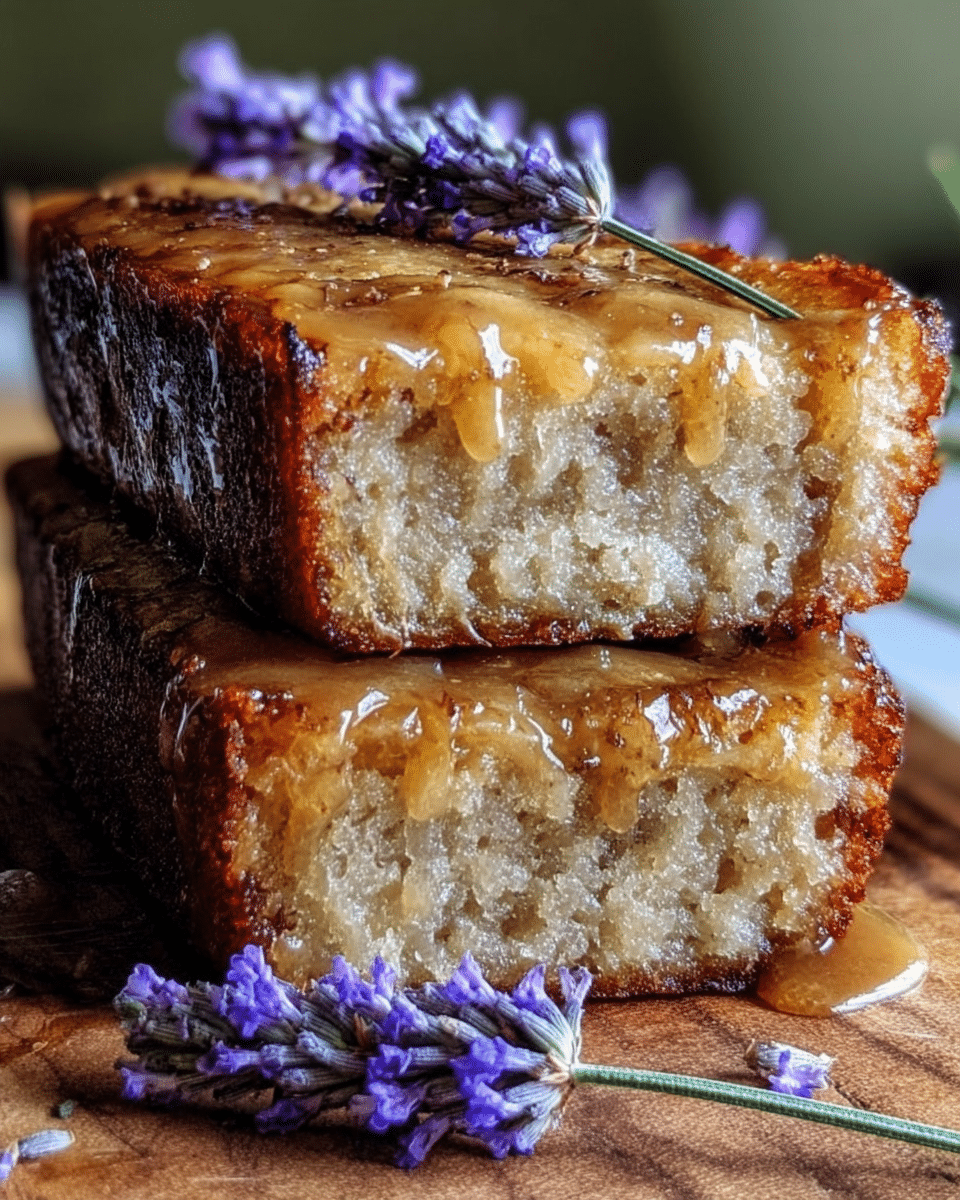 Heavenly Lavender Banana Bread