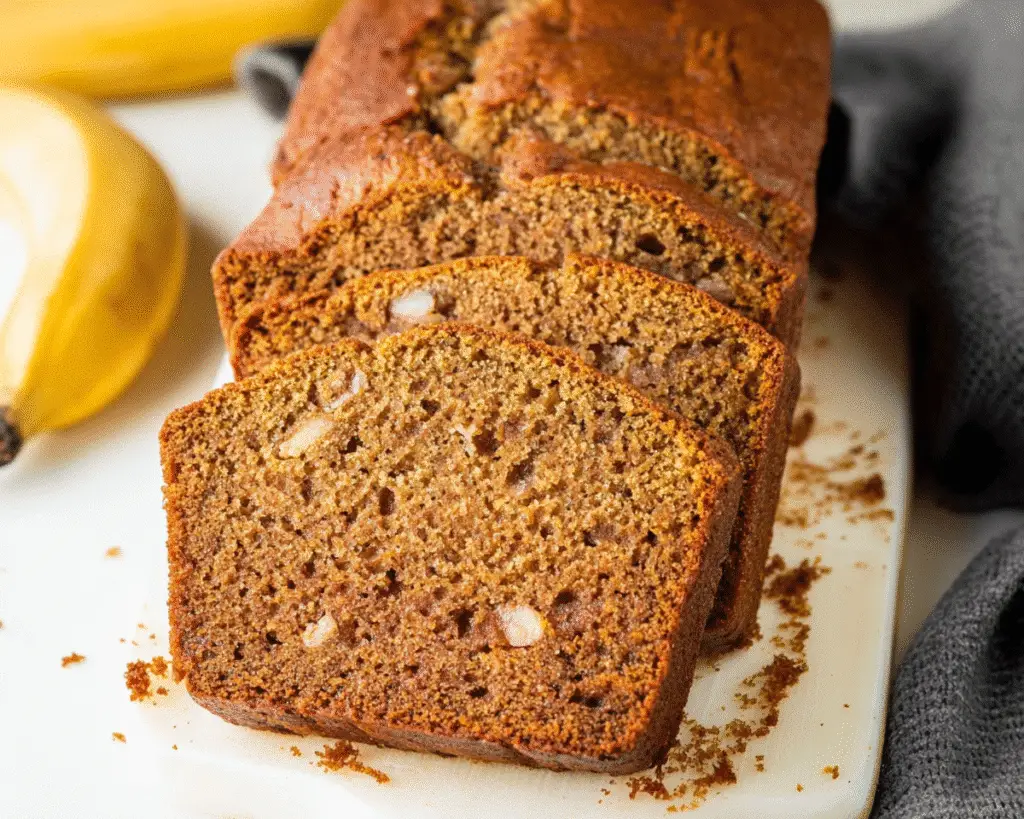 Homemade Breakfast Banana Bread For Spring