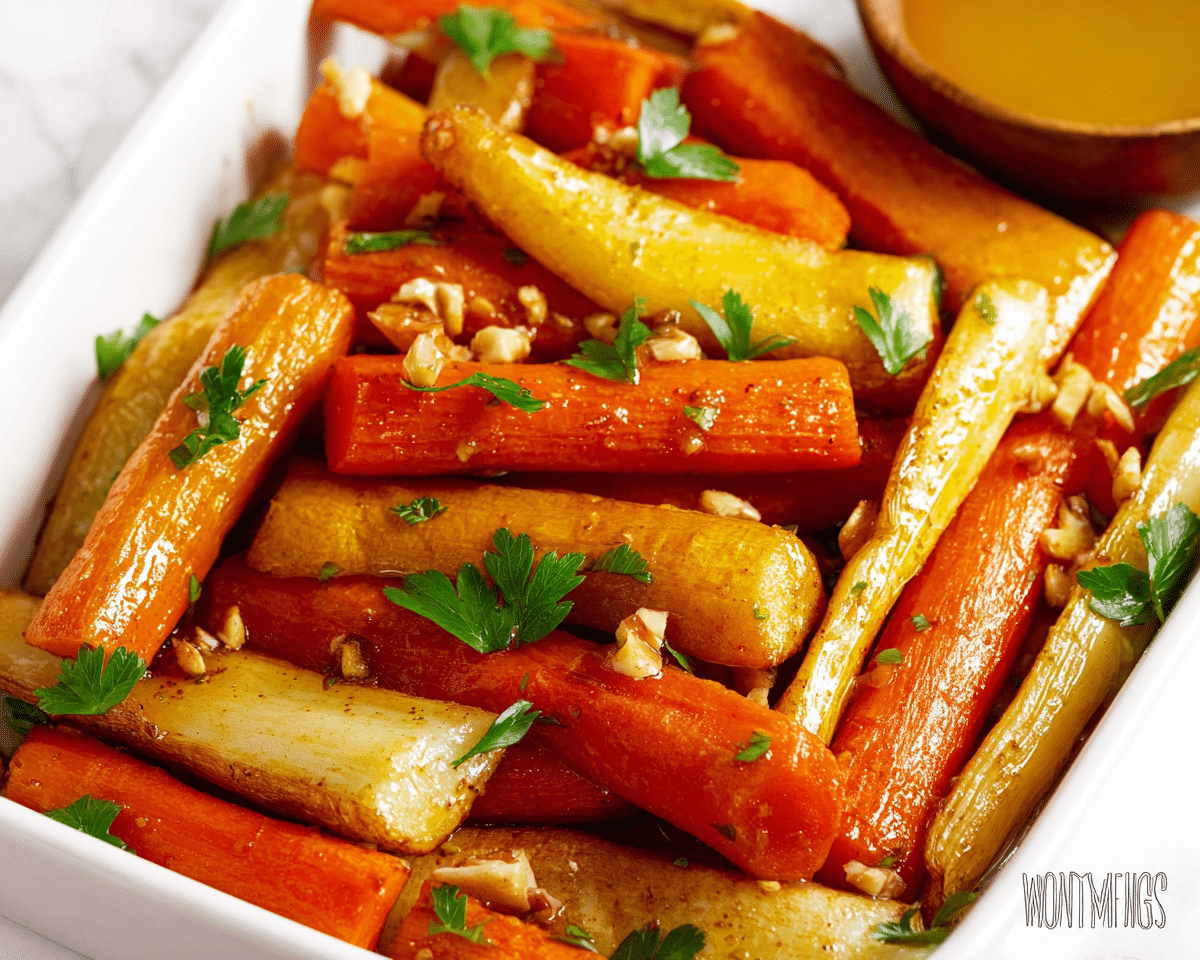 Honey-Glazed Carrots and Parsnips For St Patrick's Day
