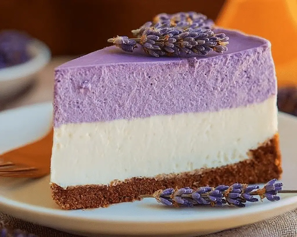 Honey Lavender Cheesecake