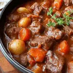 Irish Beef and Guinness Stew For St Patrick's Day