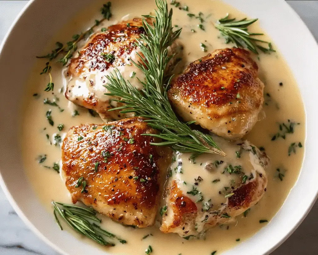 Irish Cream Chicken For St Patrick's Day