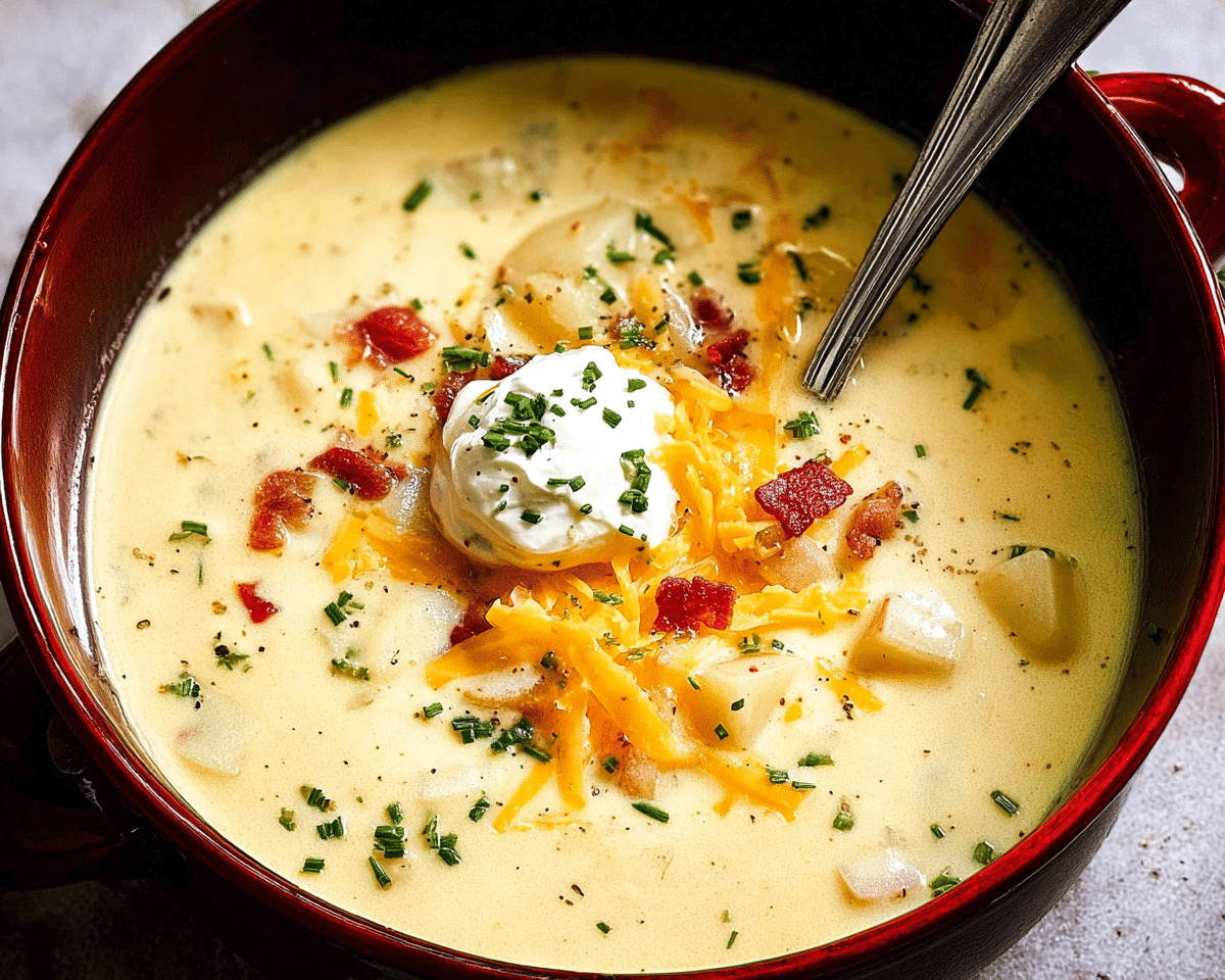 Irish Potato Soup For St Patrick's Day