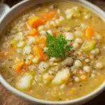 Irish Vegetable and Barley Stew For St Patrick's Day