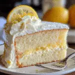 Italian Lemon Cream Cake For Spring Desserts