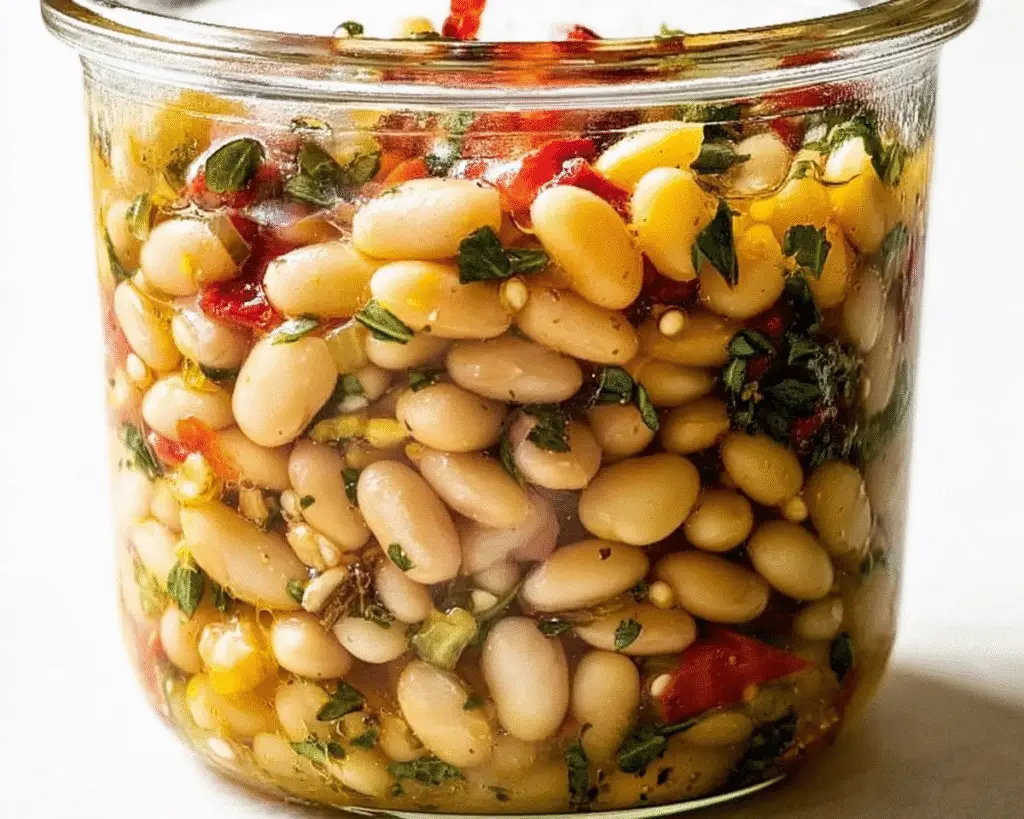 Italian Marinated White Beans For Spring Dinner