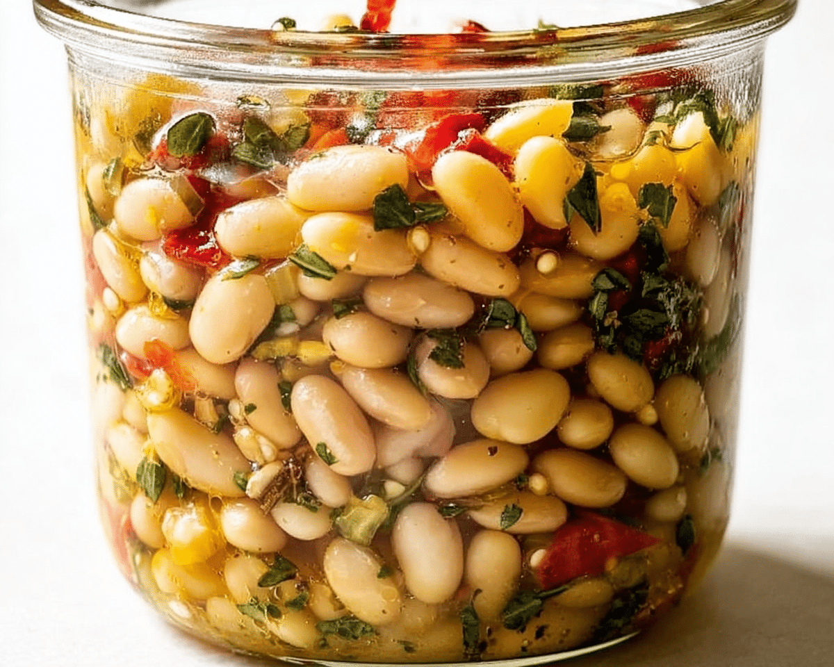Italian Marinated White Beans For Spring Dinner