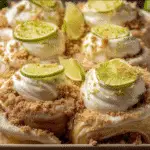 Key Lime Pie Rolls with Graham Cracker Crust