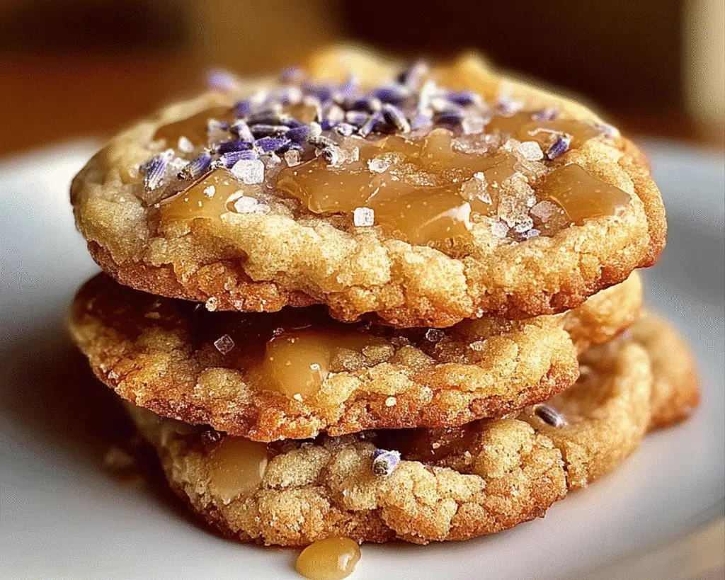 Lavender Honey Crunch Cookies