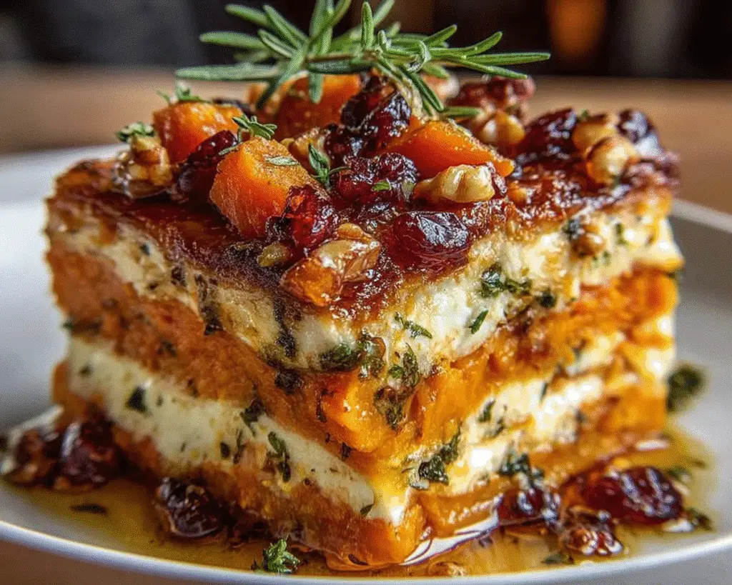 Layered Sweet Potato Butternut Squash Carrot Lasagna For Spring Dinner