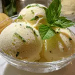 Lemon Basil Sorbet