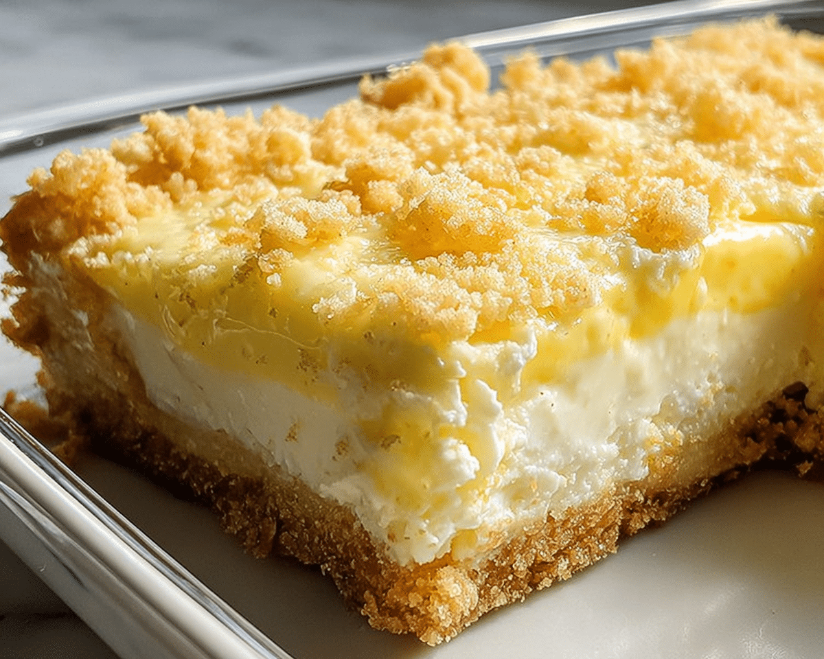 Lemon Cream Cheese Dump Cake For Spring Desserts