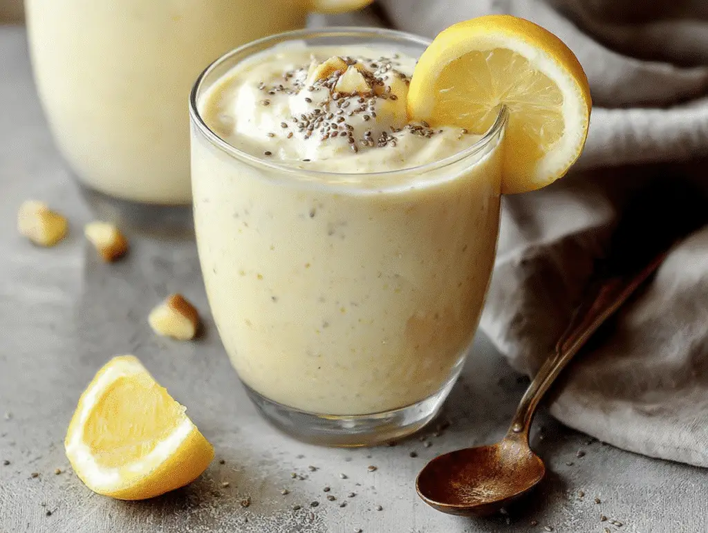 Lemon Cream Chia Pudding
