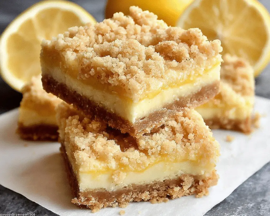 Lemon Crumb Bars