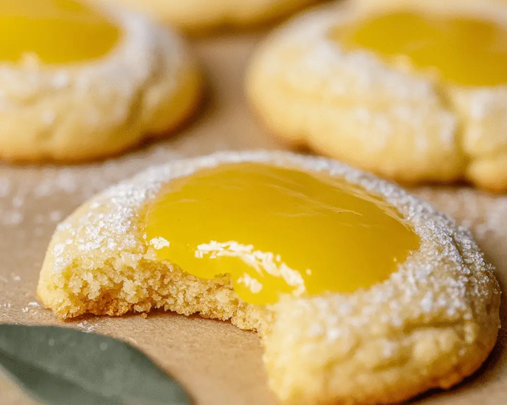 Lemon Curd Cookies For Spring Desserts