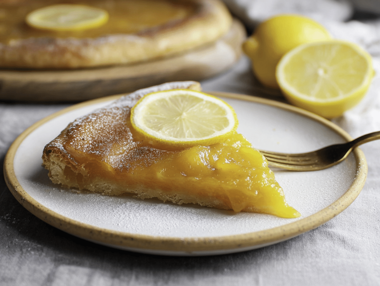 Lemon Curd Galette