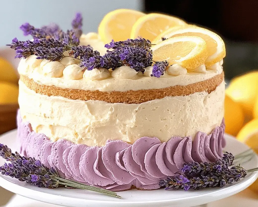 Lemon Lavender Summer Cake