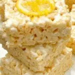 Lemon Rice Krispy Treats For Spring Desserts