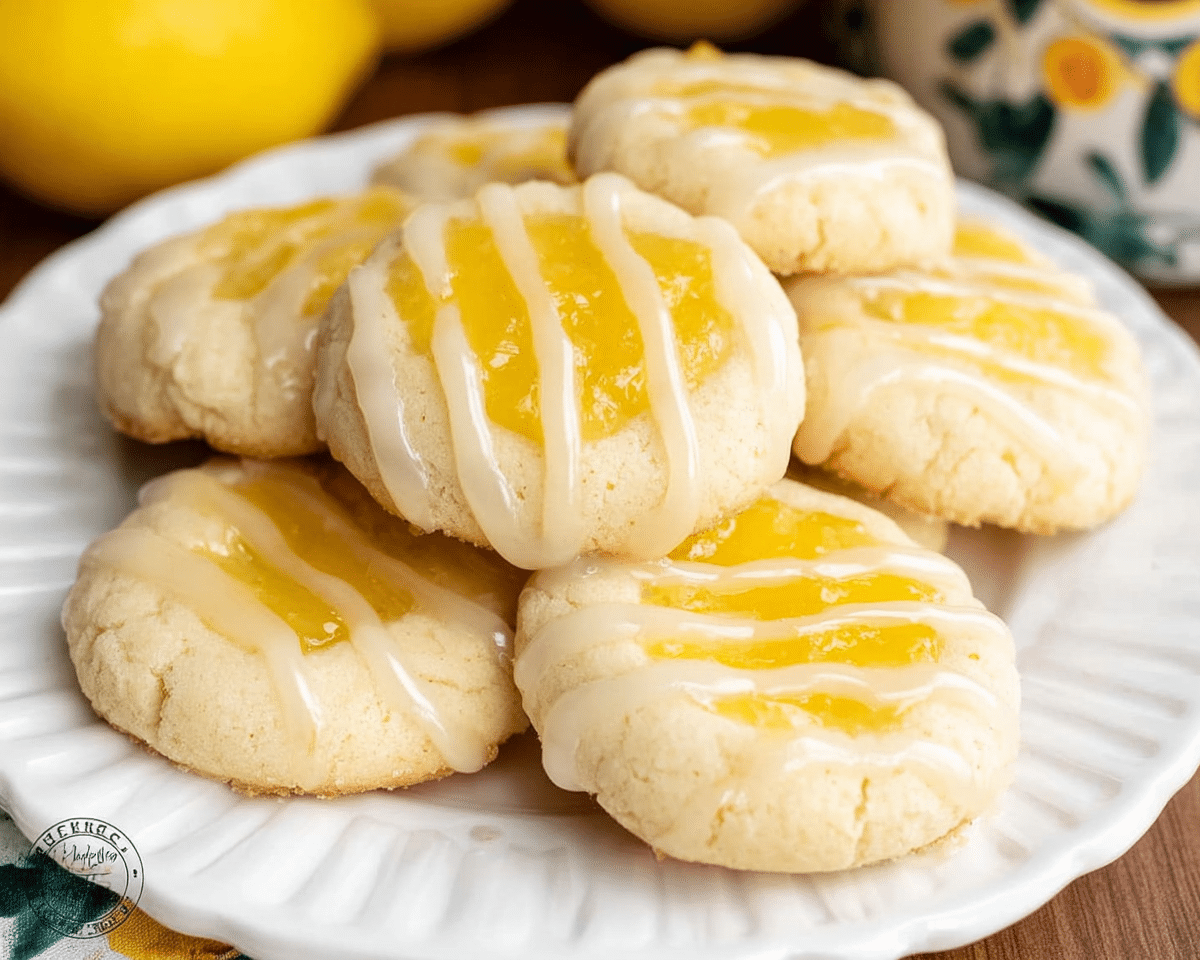 Lemon Thumbprint Cookies For Spring Desserts