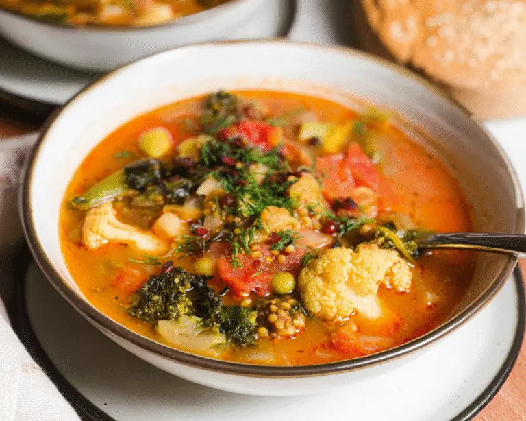 Longevity Soup For Spring Dinner