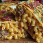 Mac Cheese Bacon Burger Rolls
