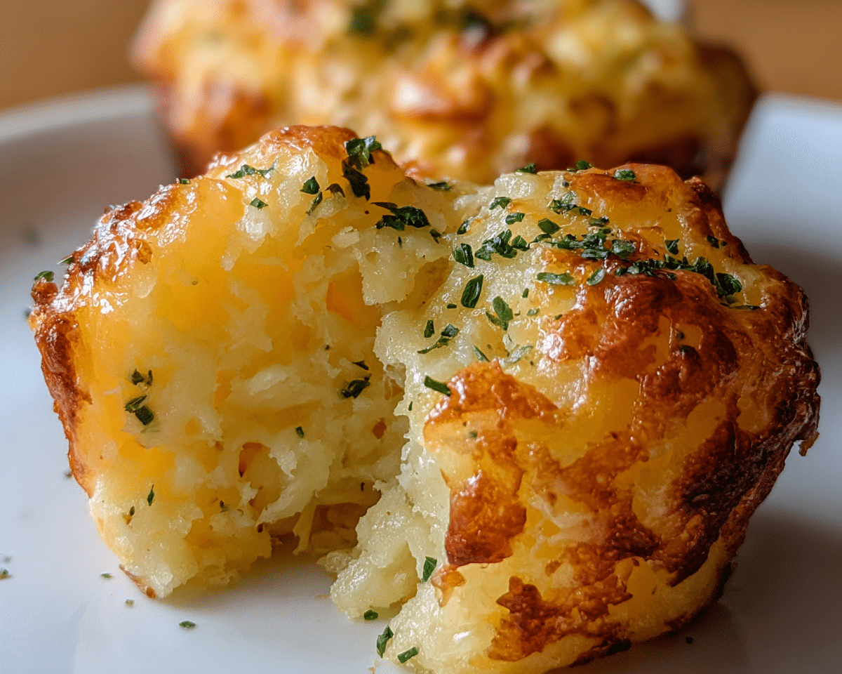 Mashed Potato Cheese Puffs