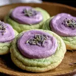 Matcha Lavender Sugar Cookies