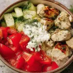 Mediterranean Lemon-Dill Chicken Bowls For Spring Dinner