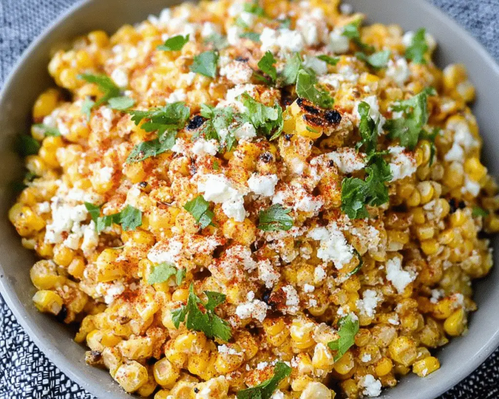 Mexican Street Corn Salad For Spring Dinner
