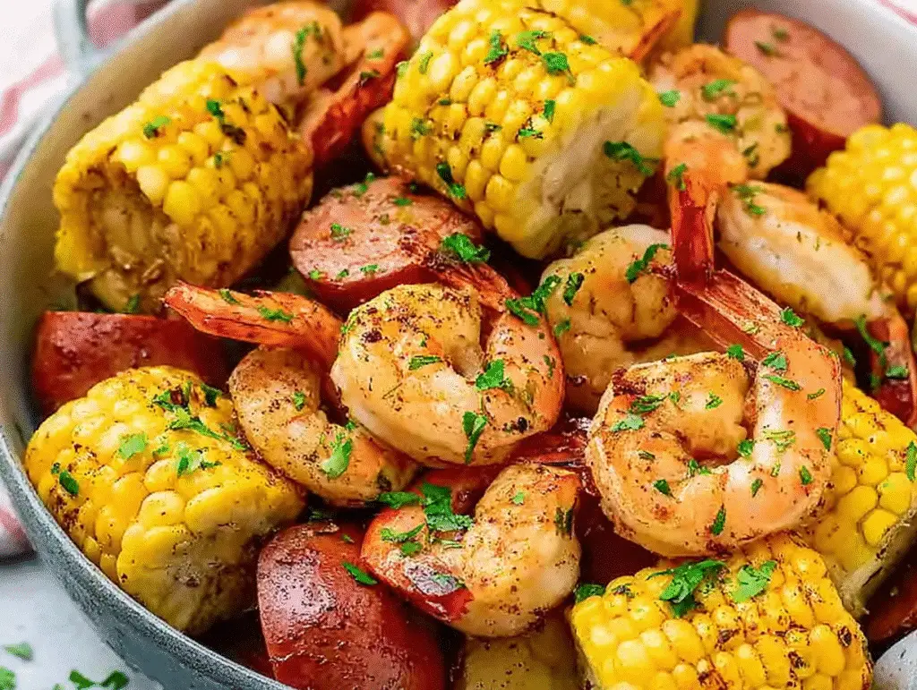 Oven Baked Shrimp Boil