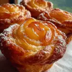 Peach Pie Cruffins