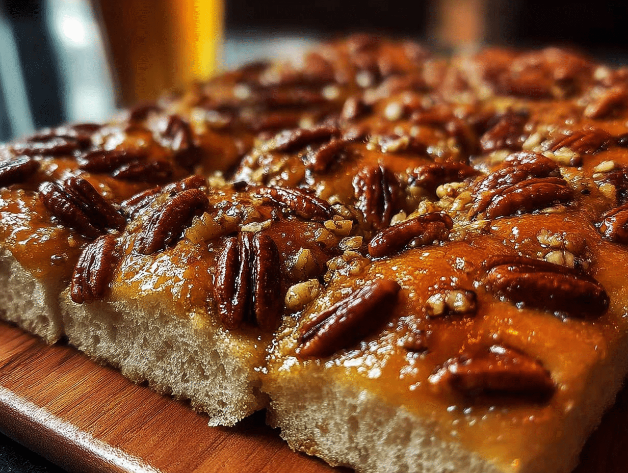 Pecan Focaccia Bread