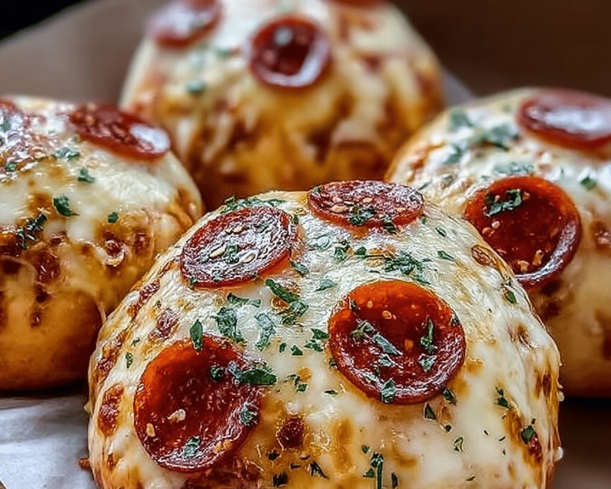 Pepperoni Pizza Bombs